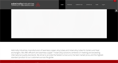 Desktop Screenshot of admiraltyindustries.com